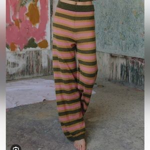 Daily drills valentine’s day drop striped pants size xs/s